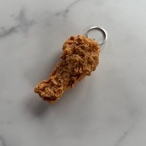 Fried Chicken Leg Keychain